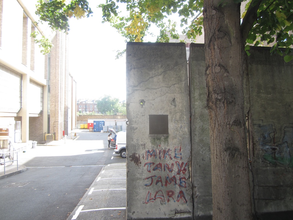 Berliner Mauer in London