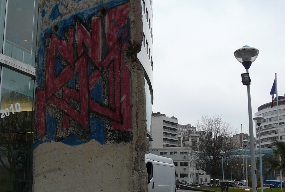 Berliner Mauer in Paris