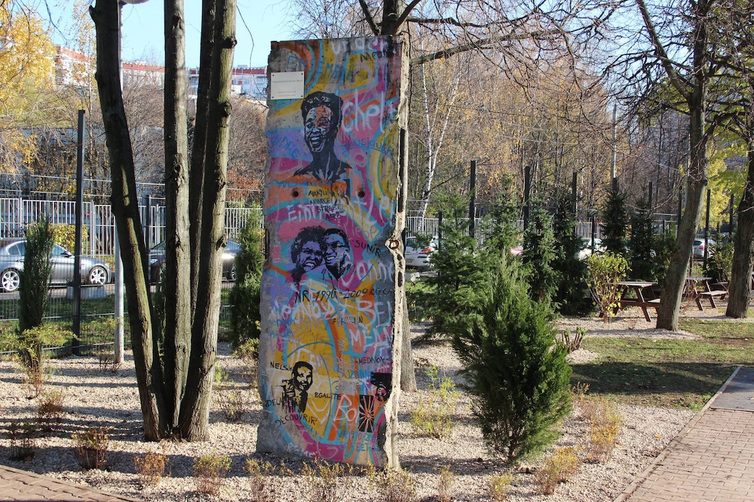 Berliner Mauer in Moskau