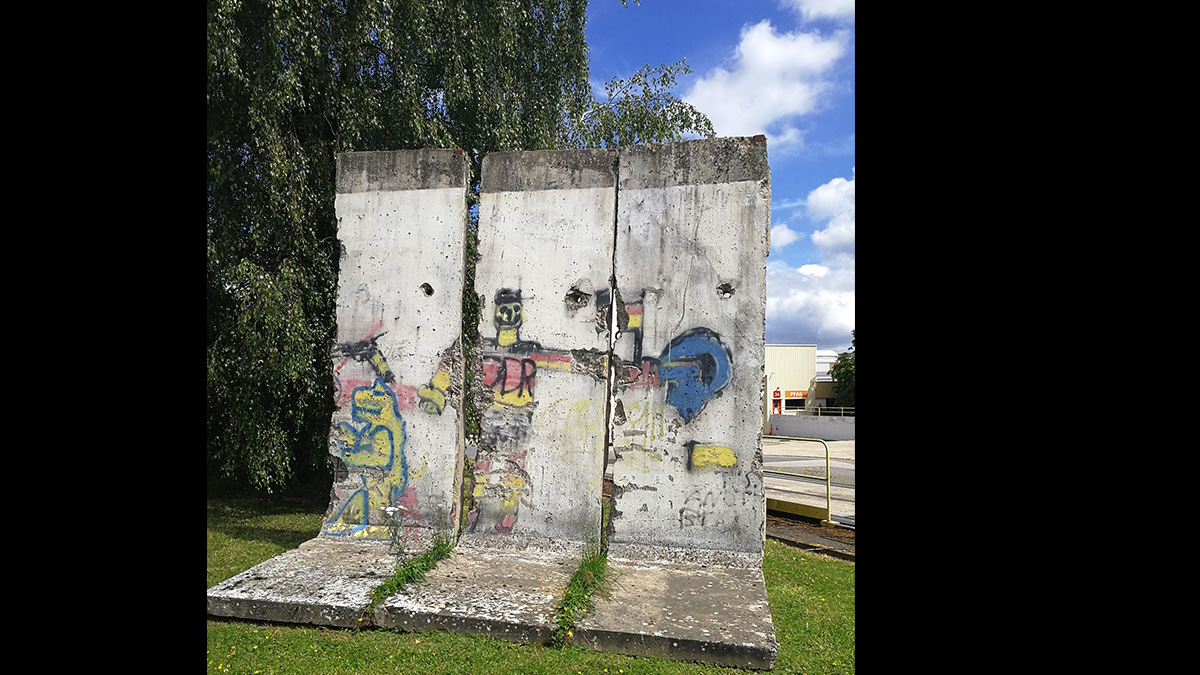 Berliner Mauer in Gournay en Bray