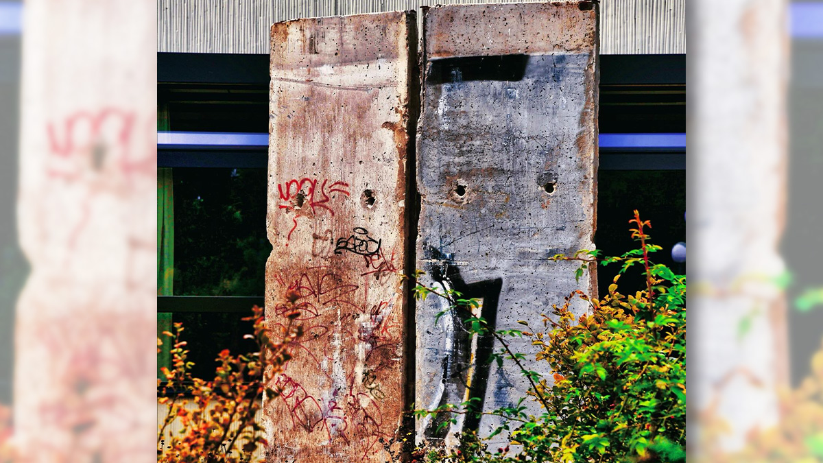 Berliner Mauer in Euskirchen, D