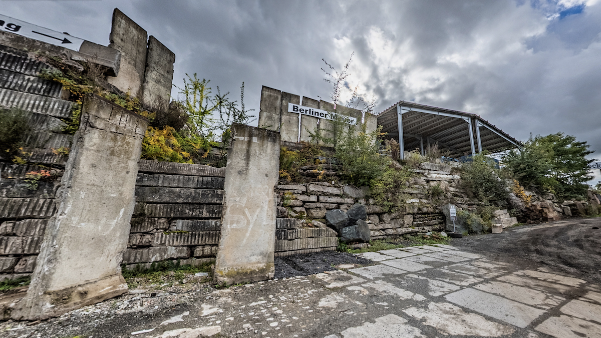 Berliner Mauer in Langgöns, Hessen