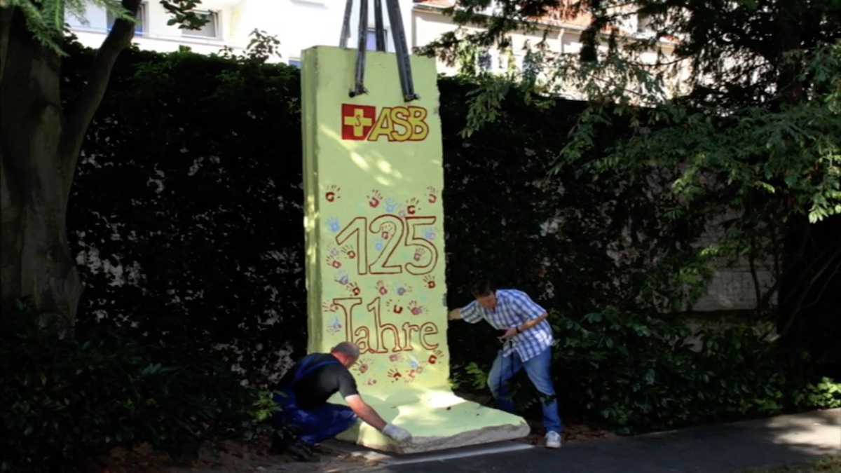 Berliner Mauer in Köln, Deutschland